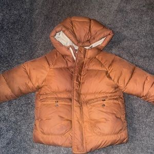 Toddler bubble coat